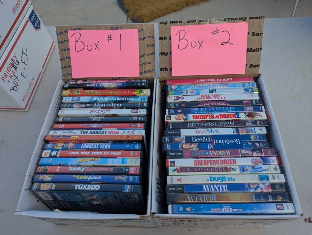 DVDs - You Select - $1 Each DVD