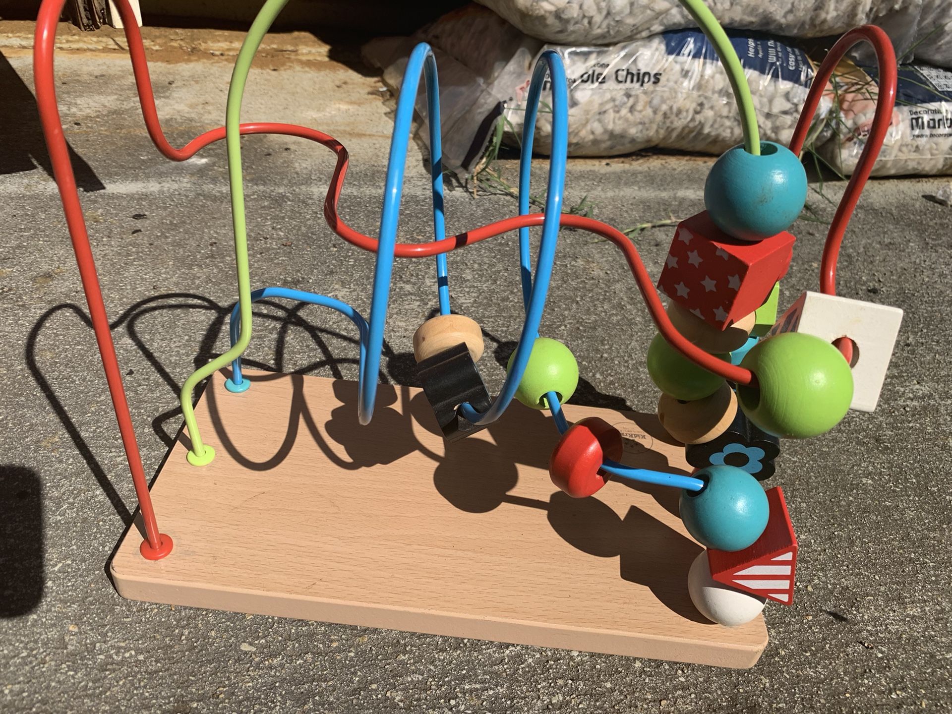 wooden learning toy