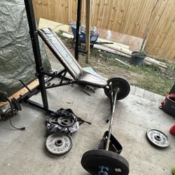 Squat And Bench Press Rack