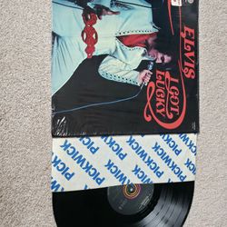 Vintage Elvis Presley - I Got Lucky - 1971 vintage vinyl record LP - CAS 2533

