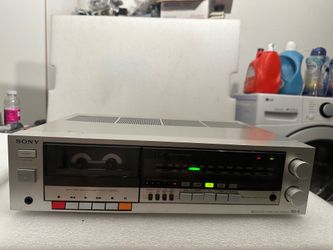 VINTAGE SONY XO-3 STEREO CASSETTES DECK RECEIVER ( CASSETTE DECK NO WORK)