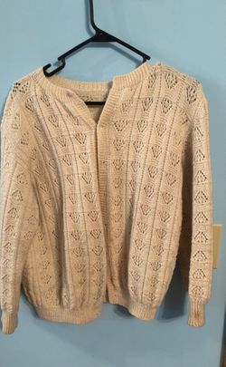 Handmade vintage cardigan (Size: L)