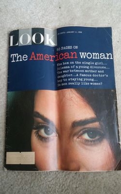 Vintage Look Magazine/January 11 1966/The American Woman
