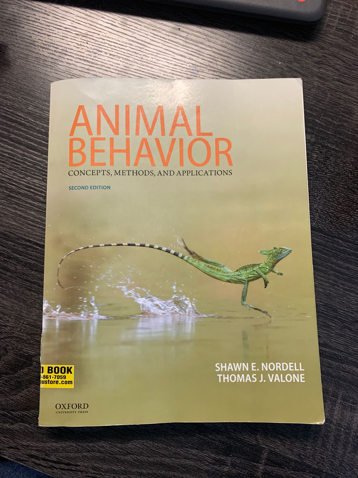 Animal behavior second edition college book used