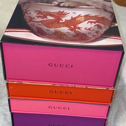 3 Authentic Gucci Boxes 