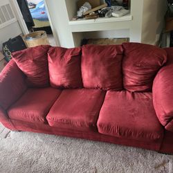 Red Salsa Sofa From Ashley Furniture 
