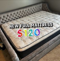 New full mattress only $120