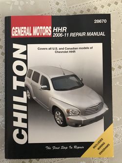 Chevy HHR Chilton book