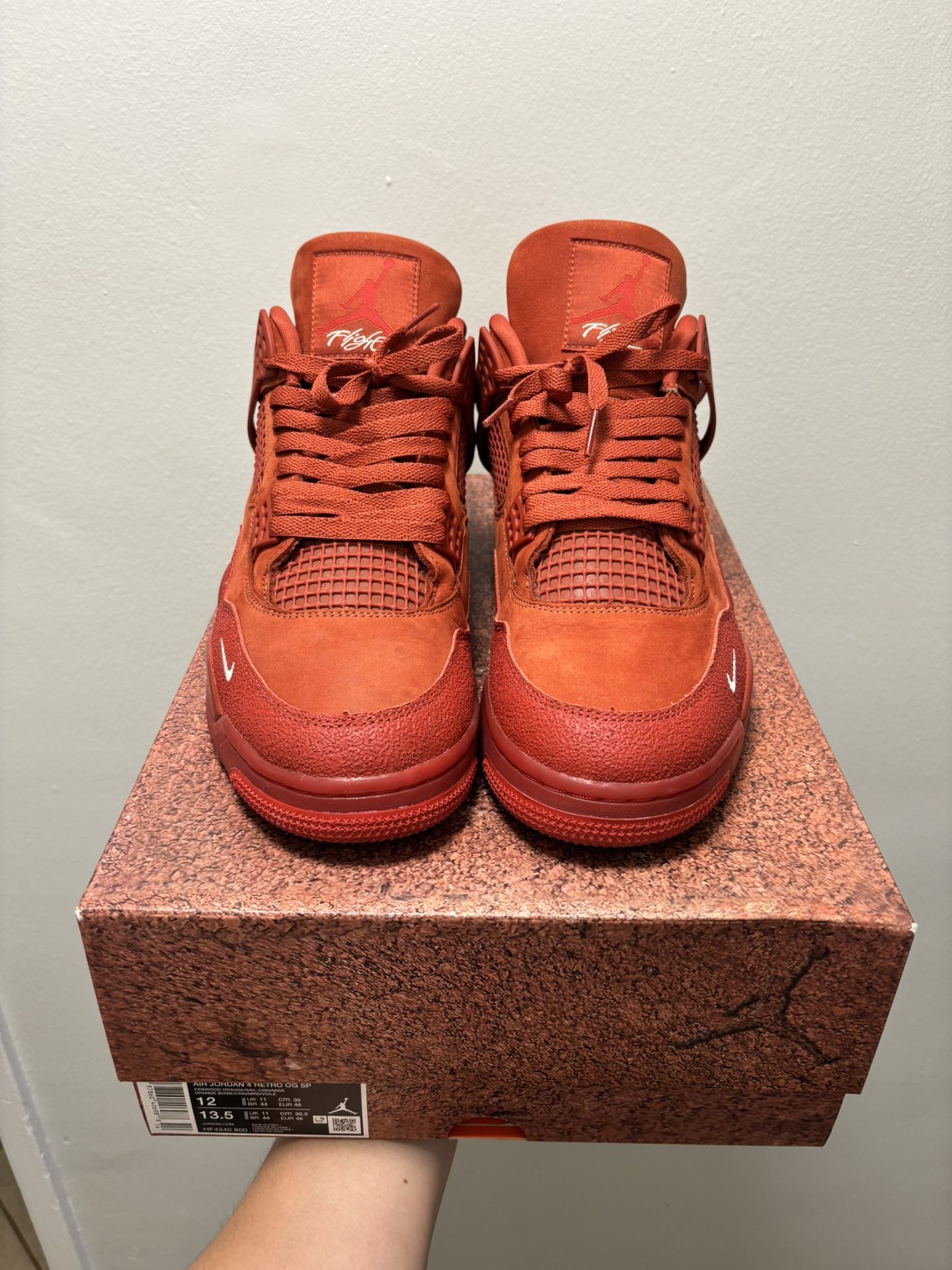 Jordan IV Nigel Sylvester “Brick x Brick” Size 12