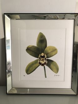 ***TROWBRIDGE ORCHID PRINT SIGNED***