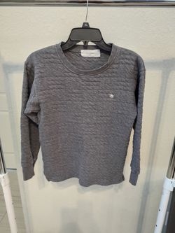 Santa Barbara, Polo and Racquet club, charcoal sweatshirt, women, size L