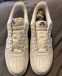 Nike Air Force 1 '07 Low White Black CJ0952-100 Mens Size 9. No Original Box
