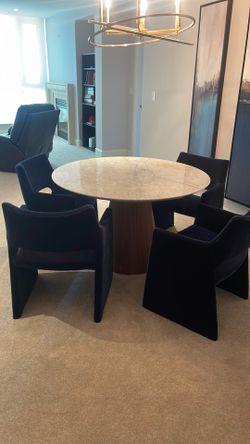 Marble table set