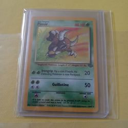 1995 Holographic Pinsir Pokemon Cards Wotc