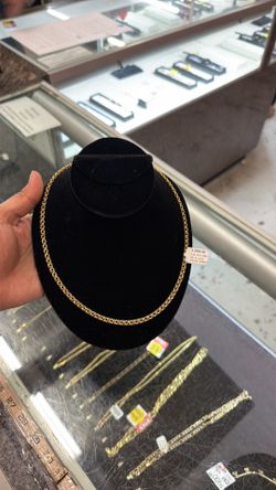 Small chino link chain 18in 14k 20.9 grams