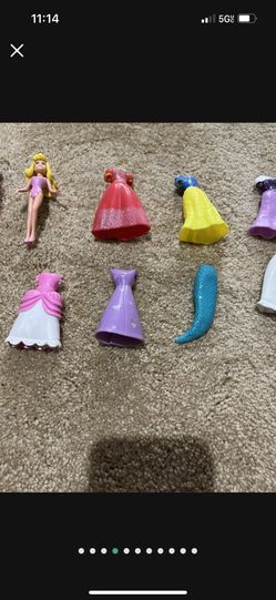 polly pocket princess dresses Disney Princess Polly Pocket Doll (11) Figures Rubber Dresses Toys Dress Clothes - Dolls | Facebook Marketplace