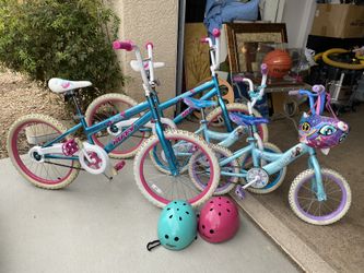 Kids Bikes and Helmets