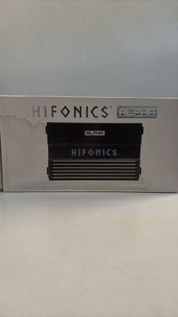Hifonics Alpha 1200 Watts Bass Amplifier Comes With Bass Knob 1 Channel Brand New 