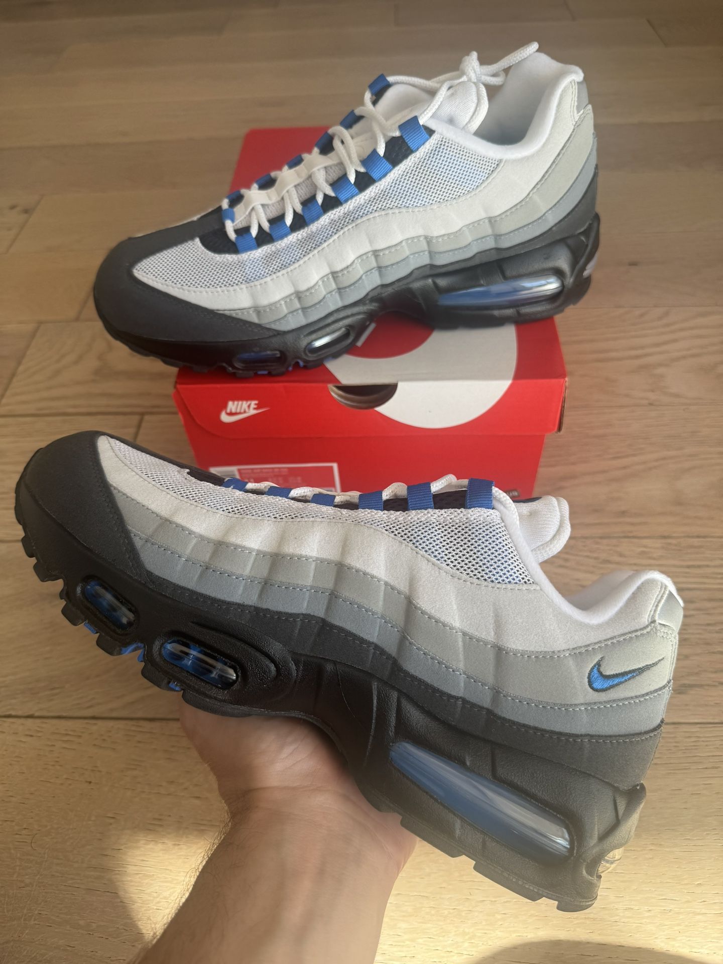 Nike Air Max 95 Blue Spark Sz 11