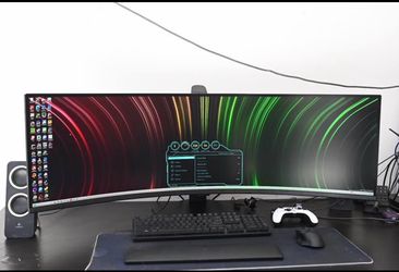Samsung Odyssey G9 49” VA 1000R Curved 240hz Ultrawide  G-Sync Gaming Monitor
