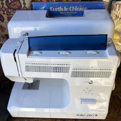 EURO PRO PRO STITCH SEWING MACHINE SERVICED AND SEWING EXCELENT 