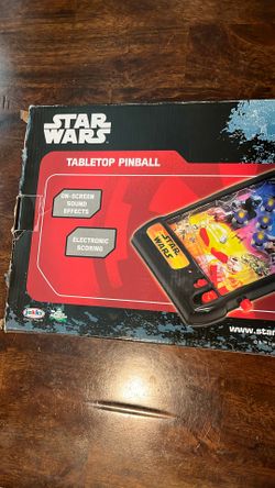 Collectors Star Wars Tabletop Pinball Machine
