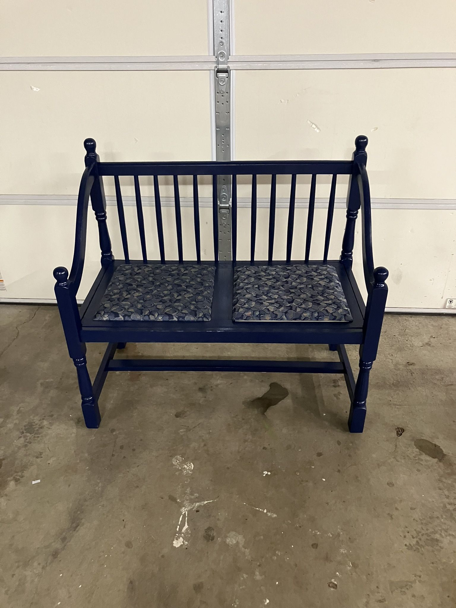 Bench Blue Indoor