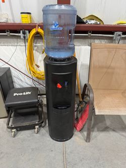 Water cooler and 5 gal bottle