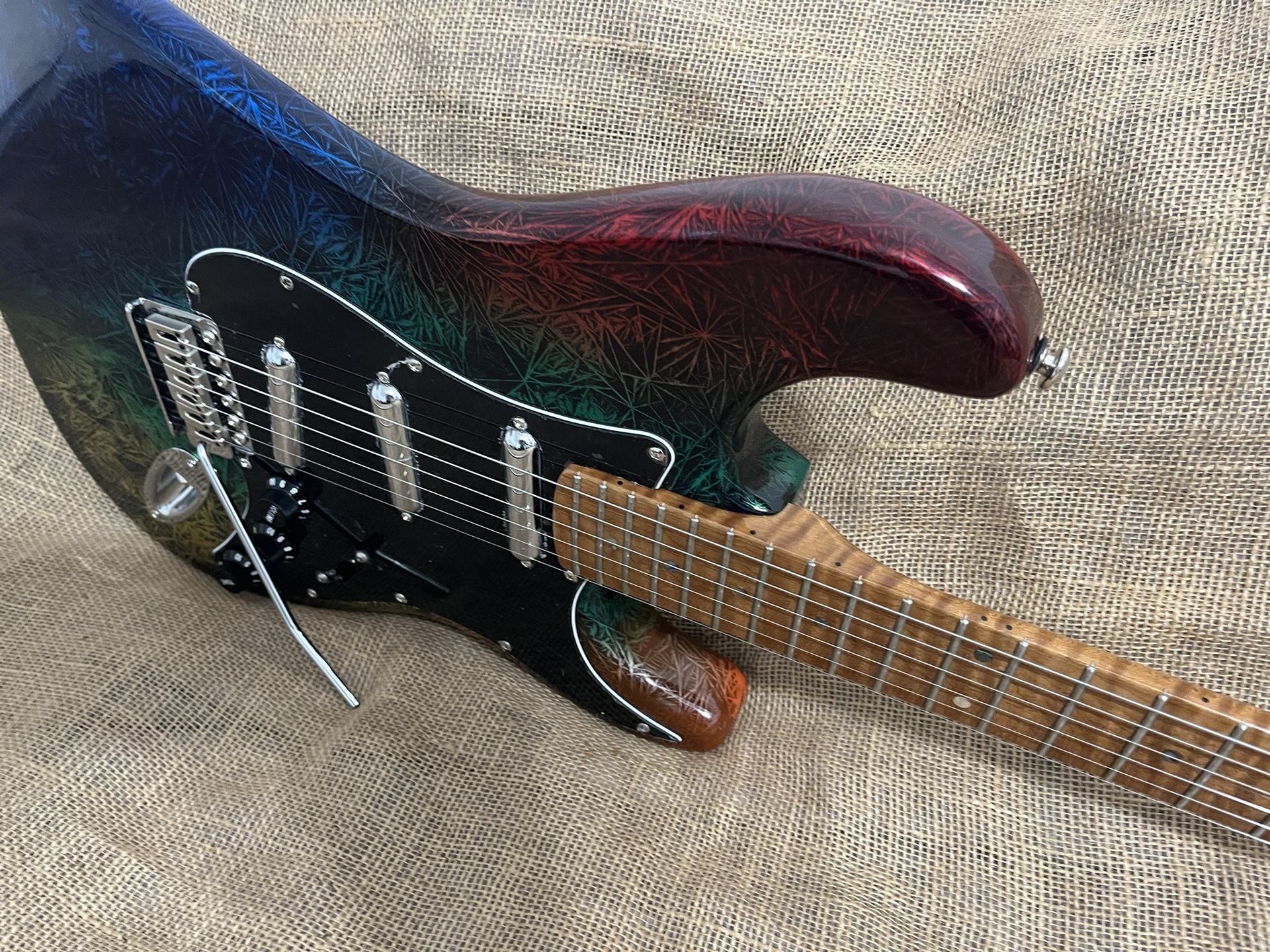 Jacobs Strat Style Piece Of ART. Electric Guitar