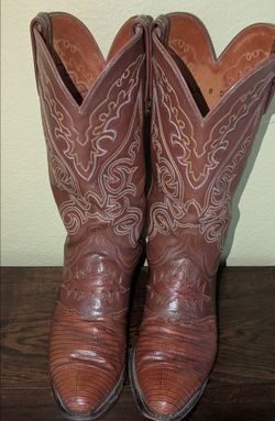 Men's D Lucchese 1883 Teju Lizard Boots