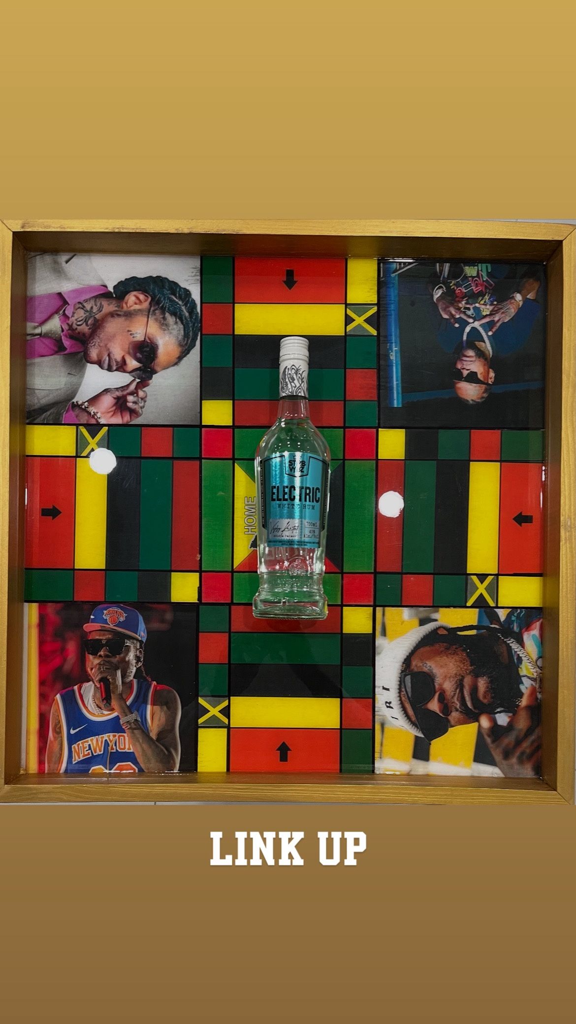 Vybz kartel Jamaican Ludi Board