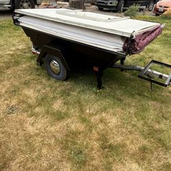Motorcycle Tent Trailer