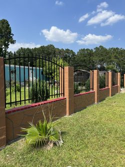 Metal Wood Fence And Gates