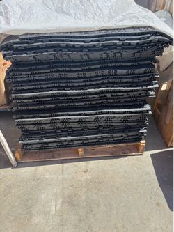 StayLock Perforated Gray PVC Plastic