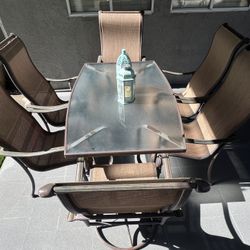 Patio Furniture- Table And Chairs 