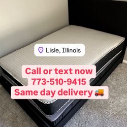 Brand New Queen Bed Frame With Mattress & Boxspring For Only $349 🚨 Ready For Delivery 🚚