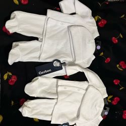 White New Born Clothes 