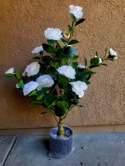 Faux Rose Tree
