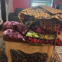 🧵 Authentic Kente Cloth from Ghana – Vibrant Cultural Fabric