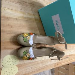 Ankis High Heels (Cream, Modified)