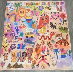 Karol G Blanket, Mañana Será Bonito Blanket, Blanket For Fans Of Karol G - 58in x 49in