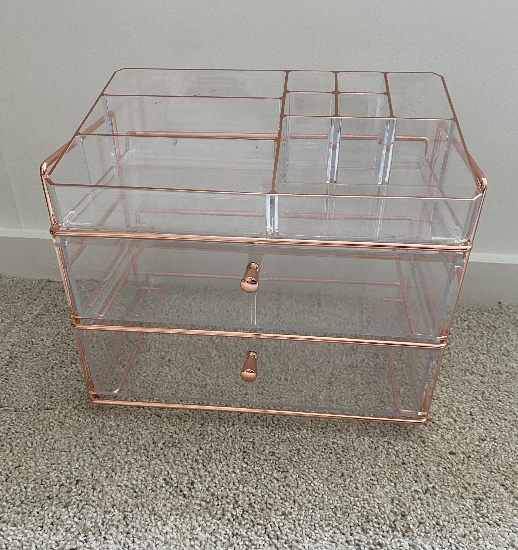 Large Makeup Acrylic Vanity Organizer Storage