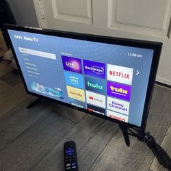 onn 24” Class 720P HD Roku Smart TV 