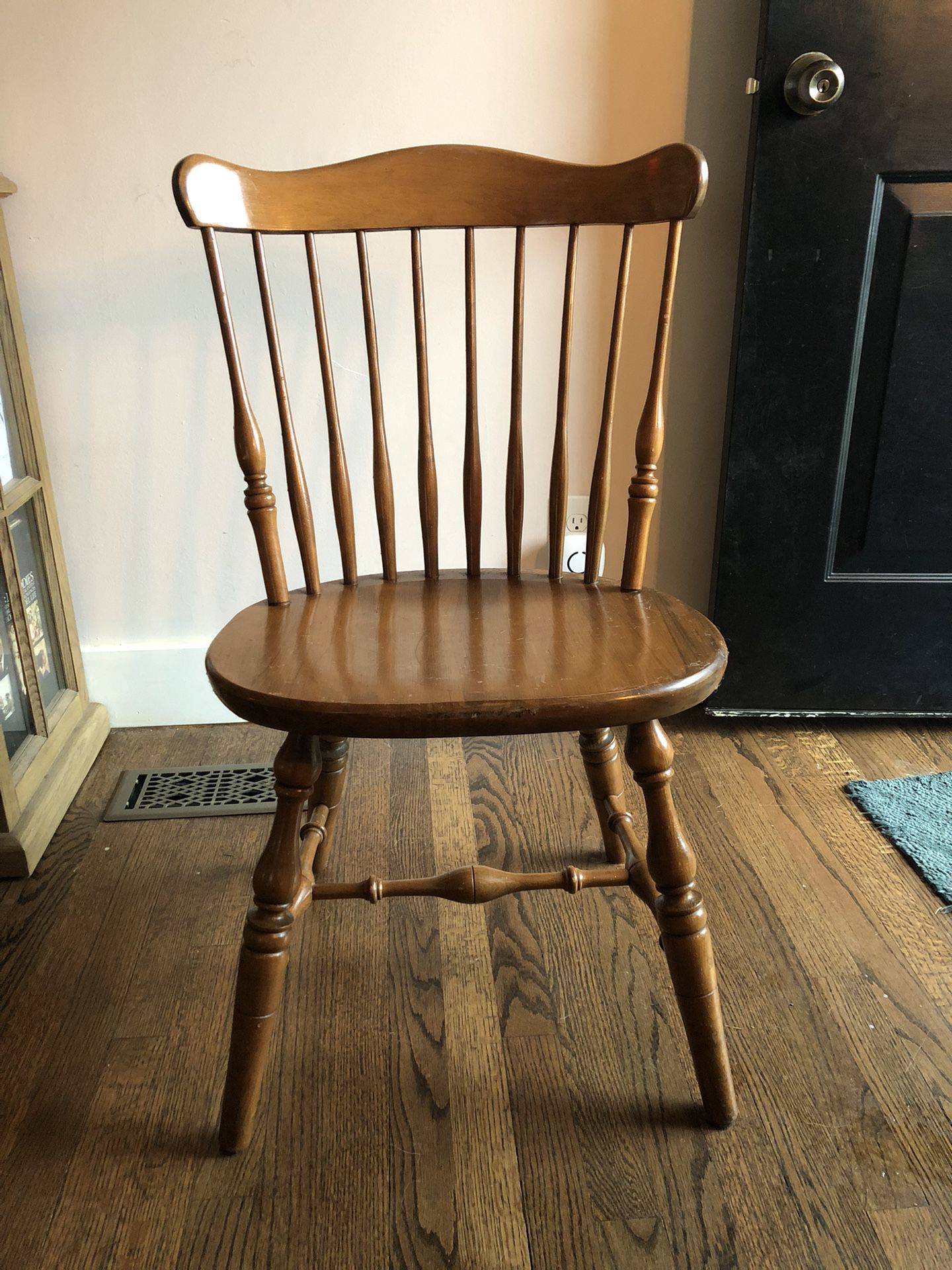 Solid Maple Wooden Chair 