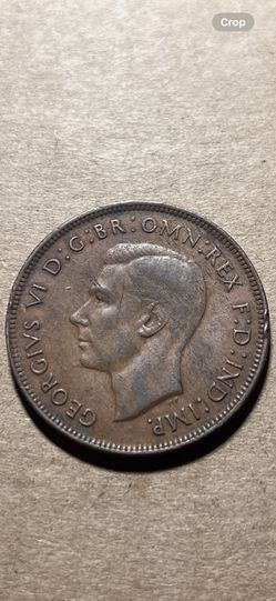 1944 Australia Large Penny 