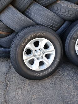 Toyota wheels and tires