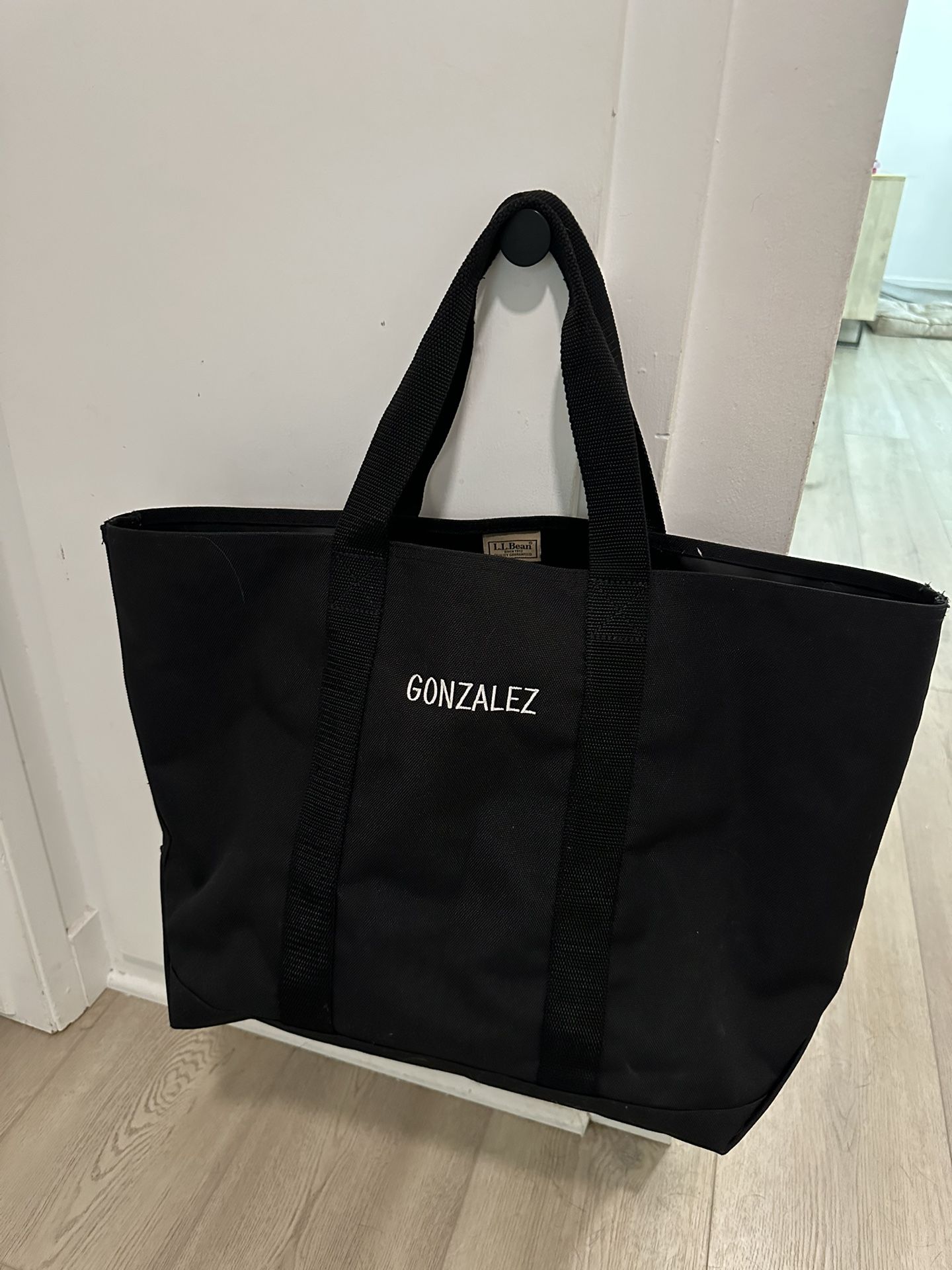 Personalized LL Bean L tote