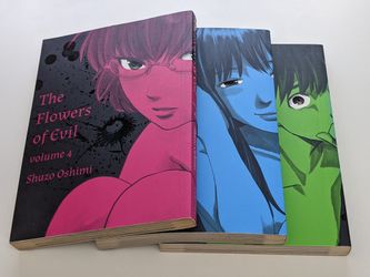 The official English release of The Flowers of Evil or Aku No