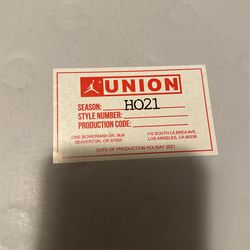 Union LA x Air Jordan 2 Retro SP Grey Fog