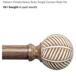 Wood Curtain Rod